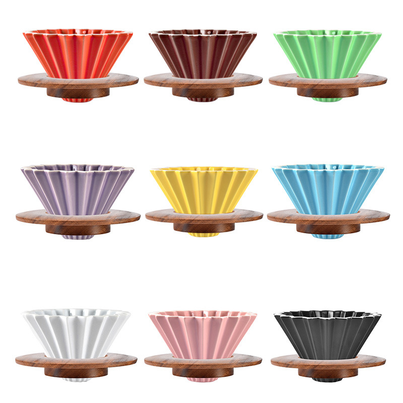 Coffee Equipment V60 - Goteador de café de cerámica, cafetera