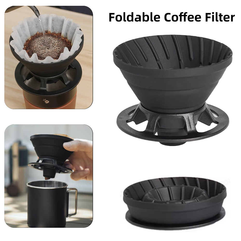 Coffee Equipment V60 - Goteador de café reutilizable portátil, taza