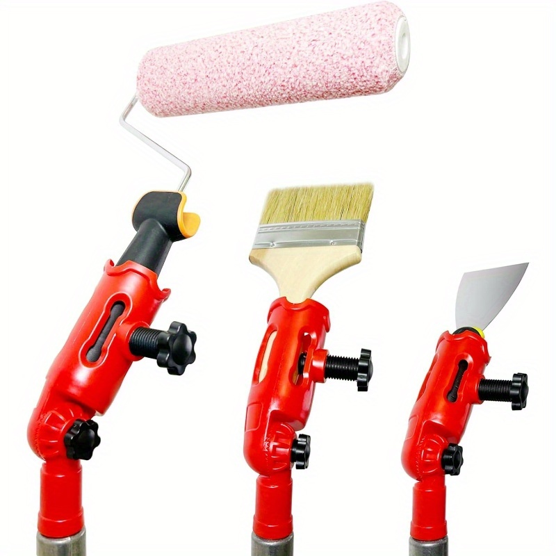 Group Head Brush - Rodillo de Pintura Multiángulo Rojo con