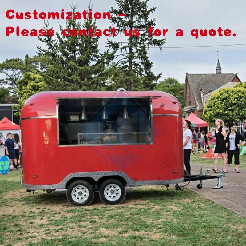 Coffee Shop Equipment - Remolque de comida grande personalizado, cocina