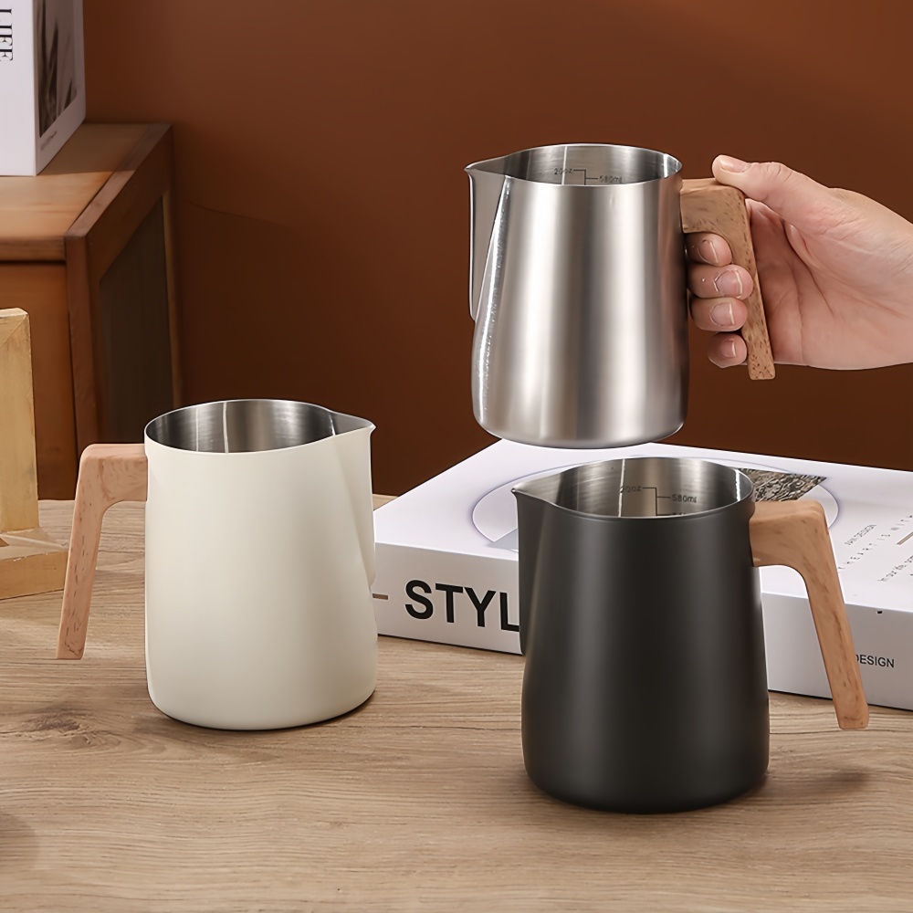 Jarra para espumar leche y caf - Coffee Shop Equipment reseña y precio