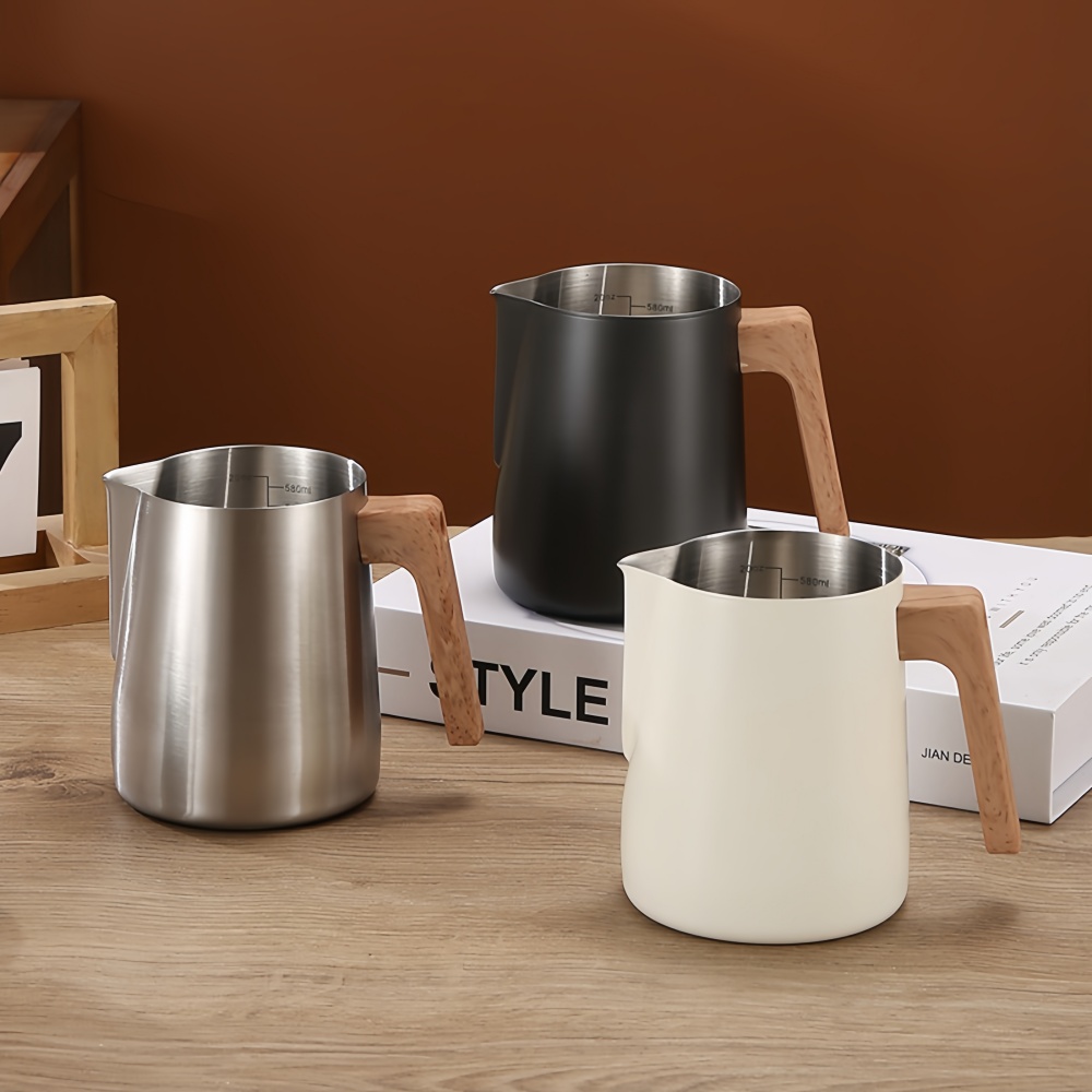 Jarra para espumar leche y caf - Coffee Shop Equipment reseña y precio