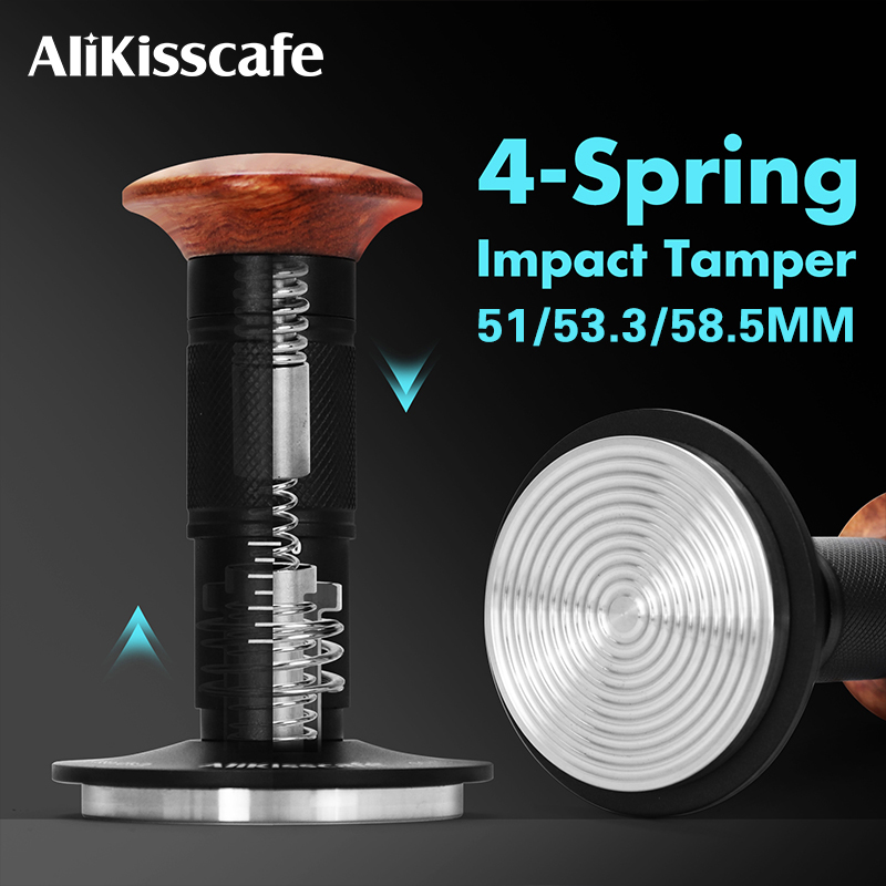 AliKisscafe café Tamper impact - Coffee Shop Equipment reseña y precio