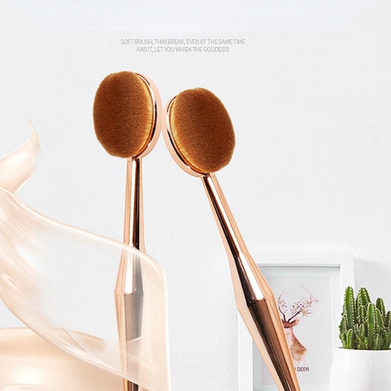 1PCS Brocha de Maquillaje Oval - Group Head Brush reseña y precio