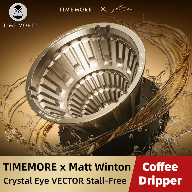 TIMEMORE X Matt Winton Crystal - Coffee Equipment V60 reseña y precio