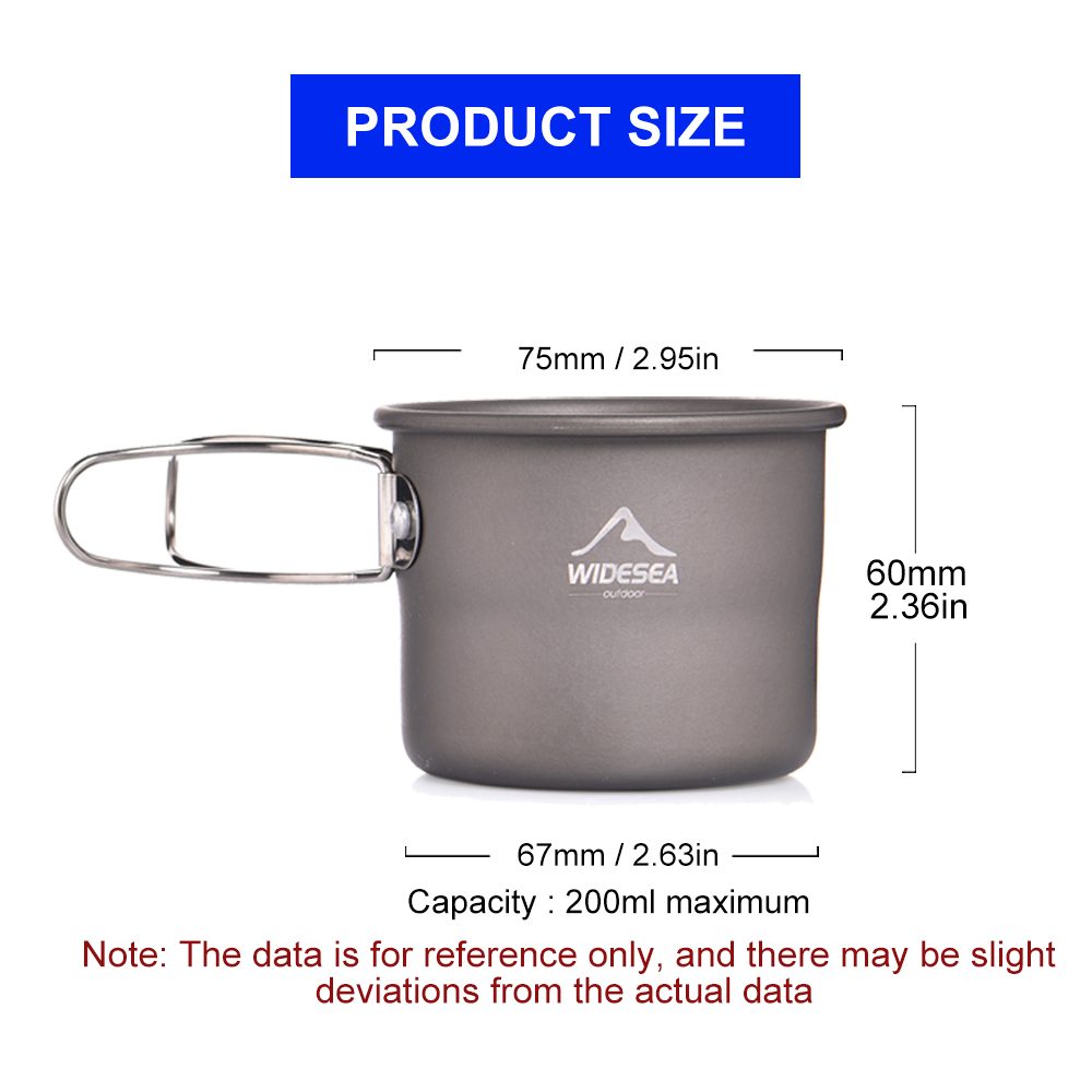 Widesea-taza para acampar, caf - Coffee Equipment And Supplies reseña y precio