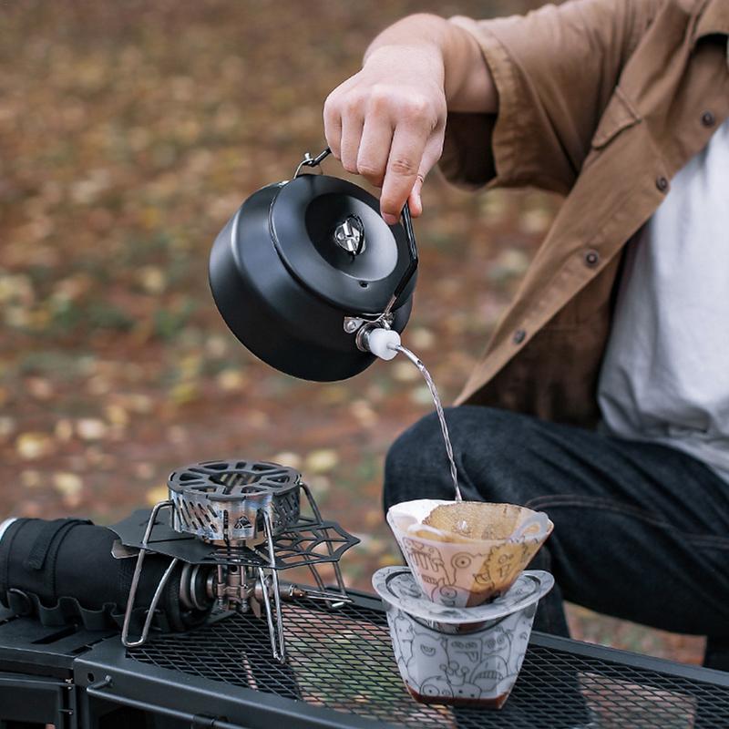 Tetera de titanio para acampar - Coffee Equipment And Supplies reseña y precio