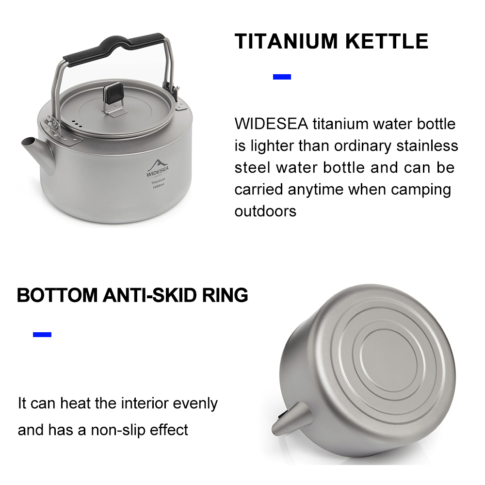 Widesea-TETERA de titanio para - Coffee Equipment And Supplies reseña y precio
